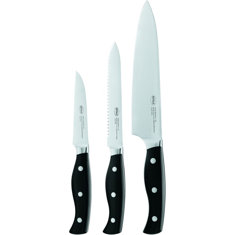 Kuchyňské nože - sada 3 ks, Rösle