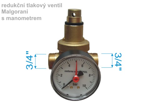Bezpečnostní ventil DBV-1 (code 16912 + 150047100009300015), Regulus