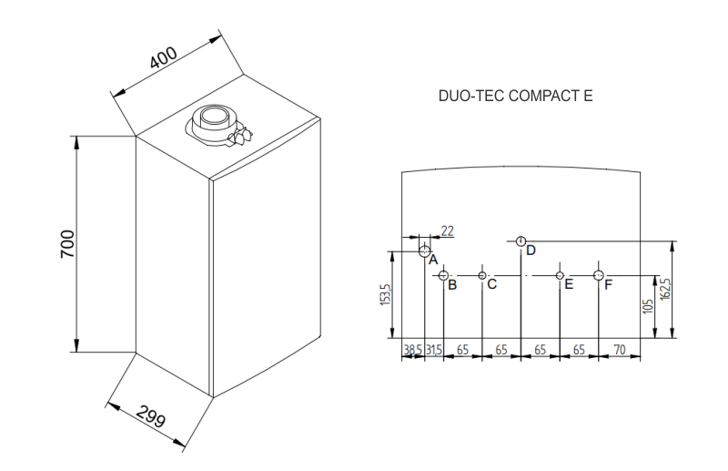 Duo-Tec Compact E 20, BAXI